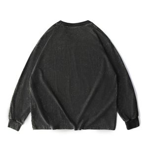 เสื้อยืดวินเทจสำหรับผู้ชายเสื้อยืดซักได้ทั้งชายและหญิงผ้าคอตตอน100% แบบกำหนดเองสำหรับเสื้อยืดพิมพ์โลโก้230gsm - Product Image 2