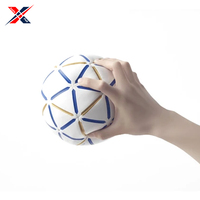 Balón de Fútbol Profesional de Alta Calidad para Adultos, Personalizado en Color, de Cuero PU Grueso, con Cámara de PVC Ecológica Resistente al Agua y Logotipo, para Exteriores