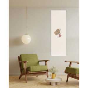 Cadre photo décoratif en bois blanc format A4, cadre à suspendre avec motif carré, cadre à bascule en métal très demandé 50 x 150 cm - Product Image 4