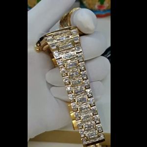 Mouvement mécanique de haute qualité Moissanite Diamond Watch Style de mode de luxe Iced DEF Lab Incolore Diamant Hip Hop Style - Product Image 4