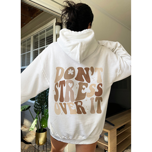 High quality streetwear lounge wear for <b>women</b> graphic quotation hoodie for Woman - Product Image 6
