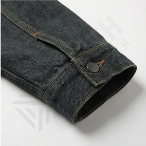 Chaqueta Vaquera Slim Fit para Hombre, Lavada, Resistente al Viento, Personalizada, de Alta Calidad, 100% Algodón, Diseño Moderno - Product Image 6