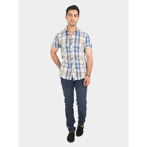 Camisa Casual para Hombre TAMAS, Corte Slim Fit, 100% Algodón Popelina, Transpirable y Antiarrugas, Tallas 3XL y 6XL, para Otoño - Product Image 1