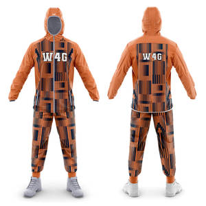 Chándal Cortavientos de Invierno para Hombre, Material 100% Poliéster, Transpirable, con Logotipo Personalizado, Ropa Deportiva - Product Image 1