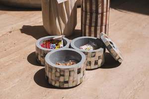 Luxury Acrylic <b>Storage</b> <b>Box</b> Featuring MOP Inlay <b>Wooden</b> Top Ideal for Wedding Favors, Home Decor, and Festive Gifting - Product Image 5