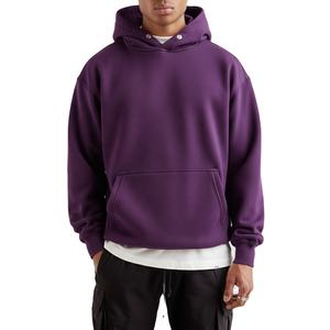 Men's 100% Cotton Breathable Autumn Winter Hoodies <b>Sweatshirts</b> Heavyweight 460g <b>Fleeced</b> Oversize Digital Printed Custom Logo - Product Image 2