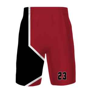 Short de basket-ball conçu sur mesure pour équipes sportives Ceinture élastique imprimée par sublimation Tissu léger à séchage rapide - Product Image 5