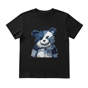 T-Shirt Unisex Casual 210GSM 100% Cotone Personalizzata con Stampa Serigrafica Oversize, Peso del Tessuto 250 Gsm - Product Image 2