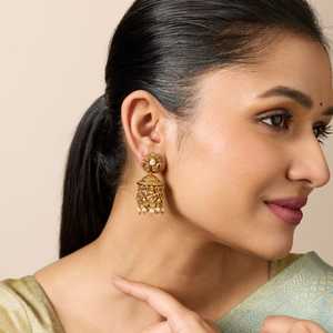 Pendientes de Perlas Vintage 188647 - Product Image 3