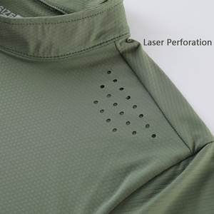 Chemises de compression à manches longues pour le sport, entraînement, course à pied, séchage rapide, compression, gym, t-shirts de fitness pour hommes - Product Image 3