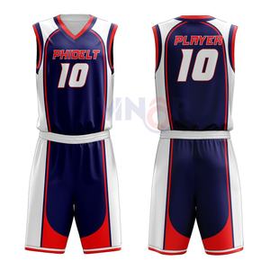 Uniforme de baloncesto de sublimación de poliéster 100% de alta calidad personalizado de secado rápido y transpirable conjunto unisex impreso Diseña tu propio equipo - Product Image 4