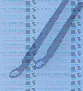 Rétracteurs de genou Hohmann à pointe courte et courbée pour arthroplastie de la hanche, orthopédie - Product Image 2