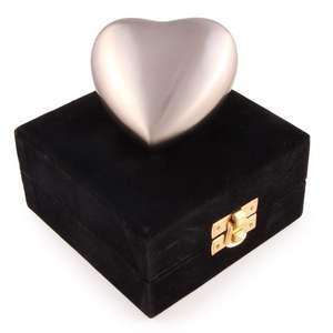 Urna de cremación de corazón con estampado liso OEM, urnas pequeñas personalizadas para mascotas y adultos, recuerdo de cenizas, artesanías, regalo funerario, urna metálica - Product Image 6