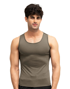 Camiseta sin mangas de compresión de alta calidad para hombre, camisetas sin mangas transpirables para ejercicio y gimnasio - Product Image 1