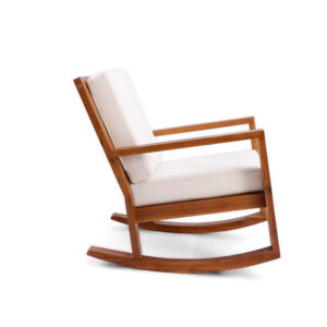 Safavieh Vernon Rocking <b>Chair</b> Featuring Smooth Rocking Motion Comfortable Seat and Sturdy Frame for Relaxing Indoor Use - Product Image 1