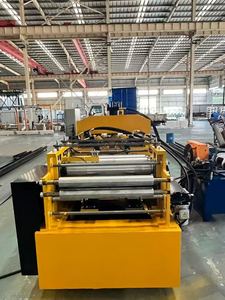 Línea de Conformación de Rollos de Perfiles C/Z, Máquina de Acero para Perfiles C con Dispositivo de Punzonado, Piezas Centrales de Engranajes y Motor para Techos - Product Image 6