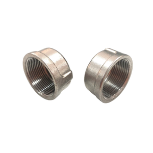 Capuchon rond fileté en acier inoxydable de haute qualité de 1 à 1/2 pouces OEM/ODM Emballage personnalisé Surface lisse pour les industries variées - Product Image 4
