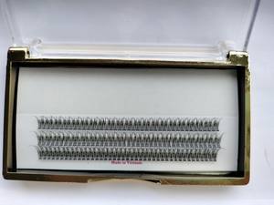 Extensiones de Pestañas Largas Naturales Hechas a Mano con Pelo Sintético de 10 mm, Personalizadas por un Fabricante Profesional de Vietnam, Maquillaje de Belleza Pre-fabricado - Product Image 2