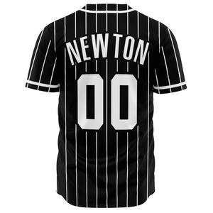 Maillot de baseball personnalisé à boutons, uni, manches courtes, style hipster, hip hop, t-shirts, maillot de baseball, ajoutez votre nom, votre numéro, votre logo - Product Image 5
