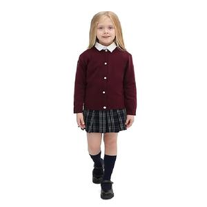 Usine du Bangladesh meilleure vente couleur unie à manches longues pull 100% coton pour enfants saison d'hiver prix d'usine - Product Image 5