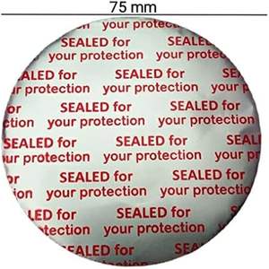 Sellos de Papel de Aluminio de Primera Calidad para Frascos de HDPE, a Prueba de Fugas, con Inducción de Calor, Grado Alimenticio, Uso en Cocina, Temperatura Media - Product Image 6