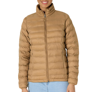 Veste matelassée pour femme, design personnalisé, respirante, fermeture éclair, en coton, pour l'hiver, vente en gros, prix bas, service OEM - Product Image 1