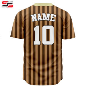 เสื้อเบสบอลติดกระดุมเสื้อเจอร์ซีย์สำหรับเยาวชนเสื้อเบสบอล - Product Image 4