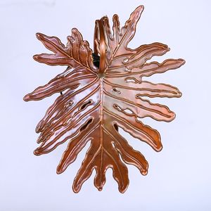 Lampe murale moderne et écologique en forme de feuille, style élégant, éclairage de maison de haute qualité pour le salon, Noël et les mariages - Product Image 1