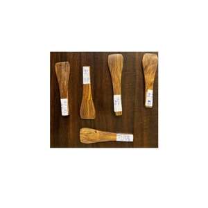 Ensemble de cuillères en bois écologique avec bois naturel sûr et design simple adapté à une utilisation quotidienne dans la cuisine pour l'exportation dans le monde entier - Product Image 1