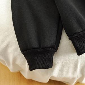 Sudaderas de Invierno para Mujer, Ropa Urbana de Moda, Mangas Largas, Logotipo Frontal Altamente Personalizado, 100% Algodón Orgánico de Felpa - Product Image 4