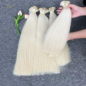 100% Raw Virgin Vietnamita Cabello liso con infusión de queratina Sombra rubia Pelucas de cabello humano de encaje completo Longitud larga Alta densidad VQHAIR - Product Image 2