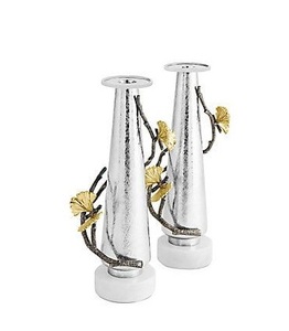 Florero de Aluminio de Diseño Moderno y Lujoso TQC, Acabado Dorado, Decoración de Mesa para Bodas, Decoración para Sala de Estar y Dormitorio, Gran Venta - Product Image 2