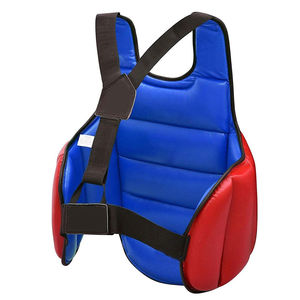 Protector de Pecho de Alta Calidad de Doble Cara en Cuero PU Personalizable para Kick Boxing, MMA y Artes Marciales - Product Image 4