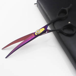 กรรไกรตัดขนสัตว์เลี้ยงสแตนเลสใช้ซ้ำได้กรรไกรเล็มสำหรับดูแลฟันแมวและสุนัขเครื่องมือสัตวแพทย์ - Product Image 4