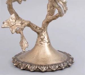 Stunning Vintage <b>Candle</b> Stand With Bird Accent Ideal For Living Bedroom Dining Table And Centerpiece Decoration - Product Image 4