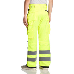 Meilleure vente de pantalon haute visibilité matériau souple respirant vêtements actifs prix bon marché OEM service vêtements de travail durable pantalon haute visibilité - Product Image 5