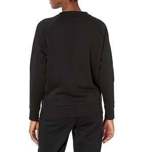 Último diseño Streetwear Sudadera transpirable para mujer Sudaderas ligeras sólidas O-cuello Mangas completas Ropa informal Servicio OEM - Product Image 2