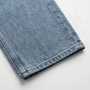 Pantalones Vaqueros Anchos de Mezclilla para Mujer, Estilo Vintage, Corte Holgado, Transpirables, de Tiro Medio, Moda Urbana - Product Image 6