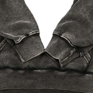 Vente en gros de sweats à capuche zippés vierges pull unisexe sweat à capuche zippé en polaire surdimensionné pour hommes de haute qualité - Product Image 3