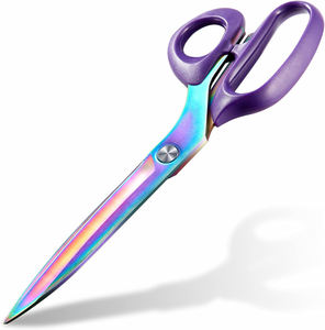 Tijeras de modista de acero inoxidable de 8 "de alta resistencia para tela y bordado para costura y sastrería - Product Image 1