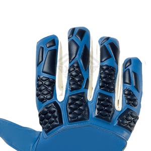 Qualité professionnelle hommes femmes Latex Football gardien gants respirant en cuir sport gants protection doigts OEM - Product Image 3