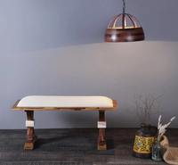 Ensemble de salle à manger moderne de luxe personnalisé 6 places, chaises en bois massif, pliables, extensibles, écologiques, pour hôtels, écoles, centres commerciaux, salons
