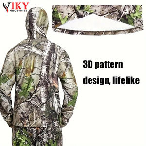 เสื้อวอร์มสำหรับผู้ชายเสื้อแจ็คเก็ตแขนยาวพร้อมกางเกงขายาวลายพรางของจริงเสื้อผ้าสำหรับผู้ใหญ่ - Product Image 5