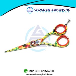 กรรไกรตัดผมดีไซเนอร์ ขายส่งราคาถูก อุปกรณ์ตัดแต่งทรงผมสำหรับร้านเสริมสวย ผู้ผลิต - Product Image 5