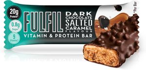 Barres de vitamines et de protéines FULFIL (15 x 55 g) — Saveur chocolat noir et caramel salé - Product Image 3