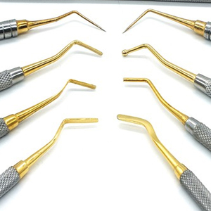 Kit de 7 Piezas de Instrumentos Quirúrgicos Dentales de Titanio, Empuñadura Ergonómica, Garantía de por Vida, Relleno Compuesto Restaurador - Product Image 5