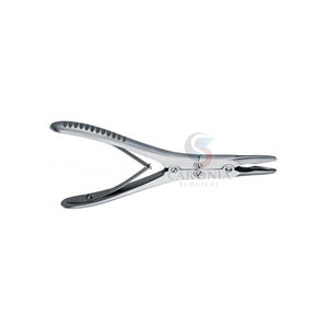 Rongeurs d'os de Ruskin de haute qualité 19cm 4mm en acier inoxydable Source d'alimentation manuelle - Product Image 6