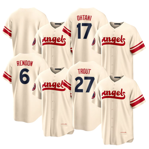 Maillots de baseball personnalisés pour hommes 2025 Los Angeles City Connect – Uniformes brodés avec logos - Product Image 1