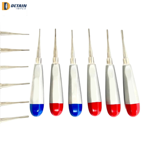 ชุดลิฟต์หรูหรา6ชิ้นปลายตรง0.75มม. 1มม. 1.5มม. 2มม. 3มม. เครื่องมือเย็บแผลทำฟันสแตนเลสชุดเครื่องมือแพทย์ - Product Image 2