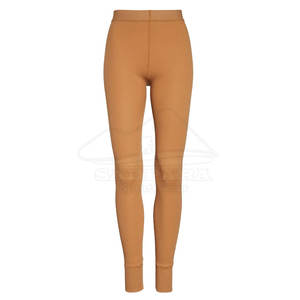 Legging de yoga para mujer Spandex/poliéster hecho con patrón sólido elástico a media cintura-¡Diseña tu propio legging de fitness a un precio! - Product Image 1